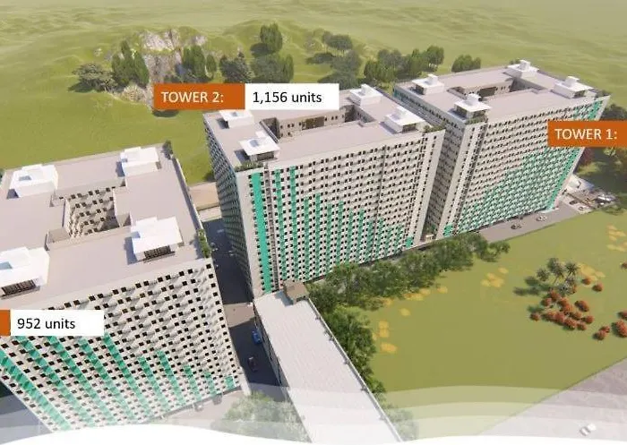 Bright 2-bedroom Family Unit In Deca Homes Cebu Apartment